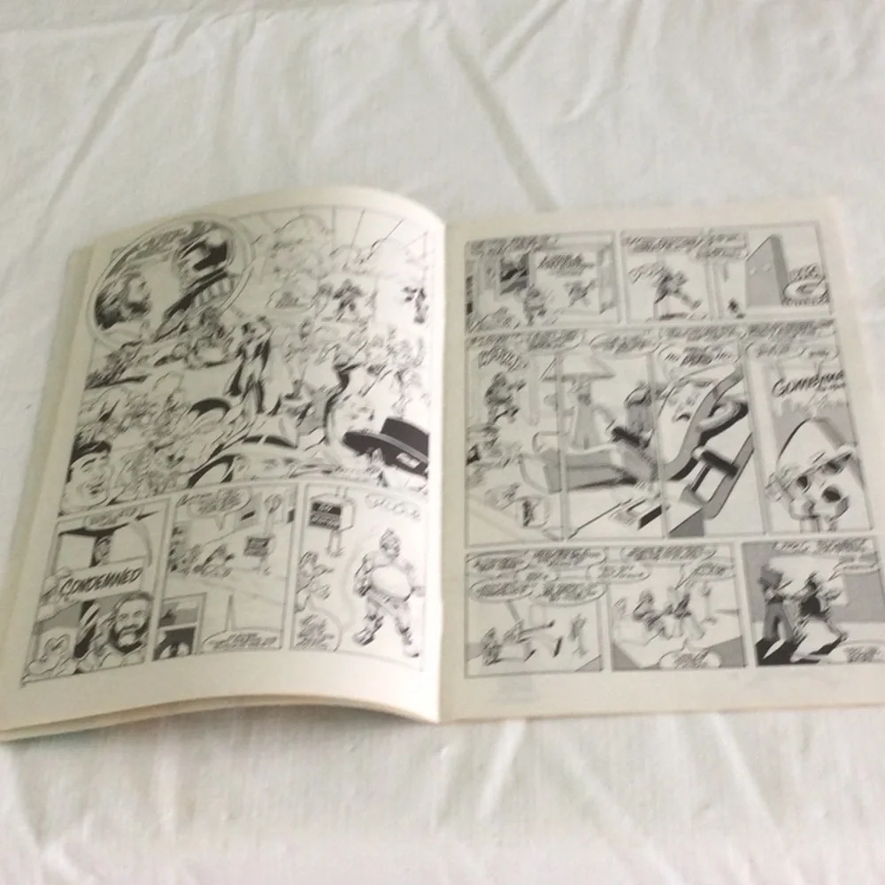 Comic Book Laffin Gas year 1987 by Black Thorn